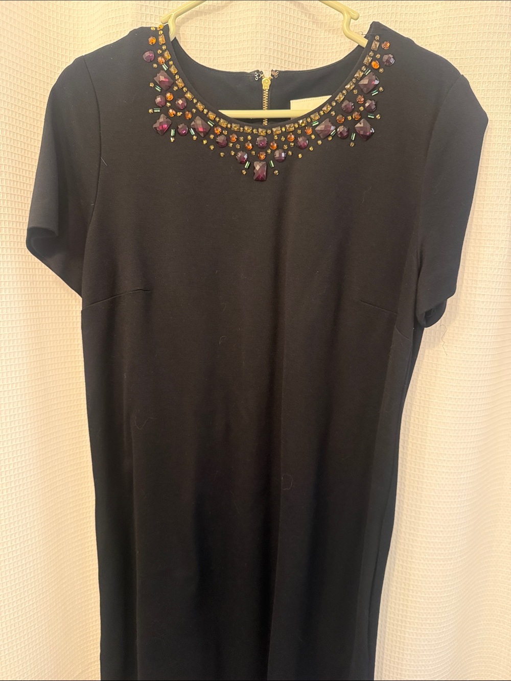 kate spade Black Jewel-Embellished Neck Tunic